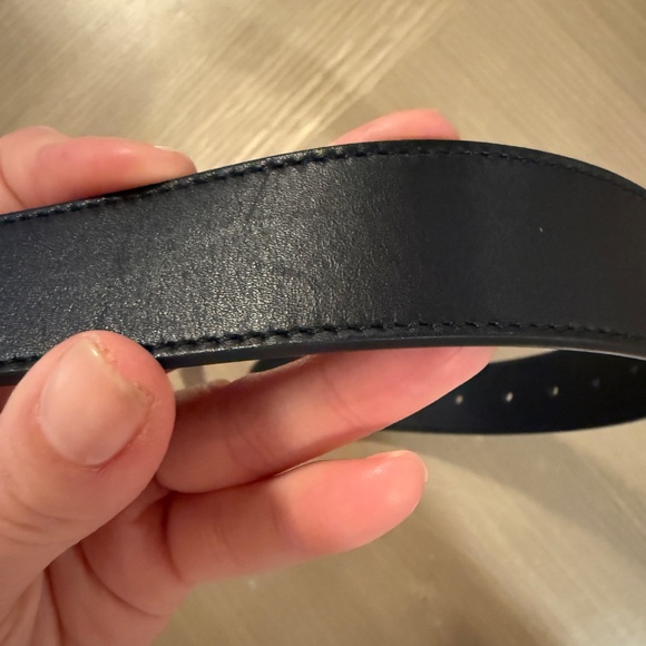 Gucci GG Marmont Wide Belt – Black Leather, Size 90 - Picture 11 of 14
